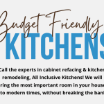Budget Friendly Kitchens!