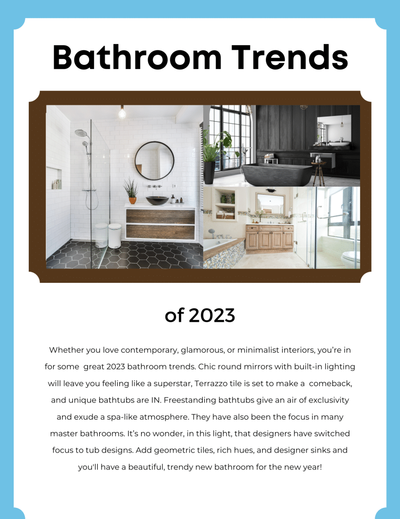 Bathroom Trends 2023